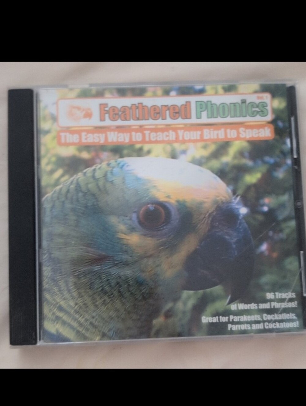 Feathered Phonics " The Easy Way to Teach Your Bird to Speak" CD